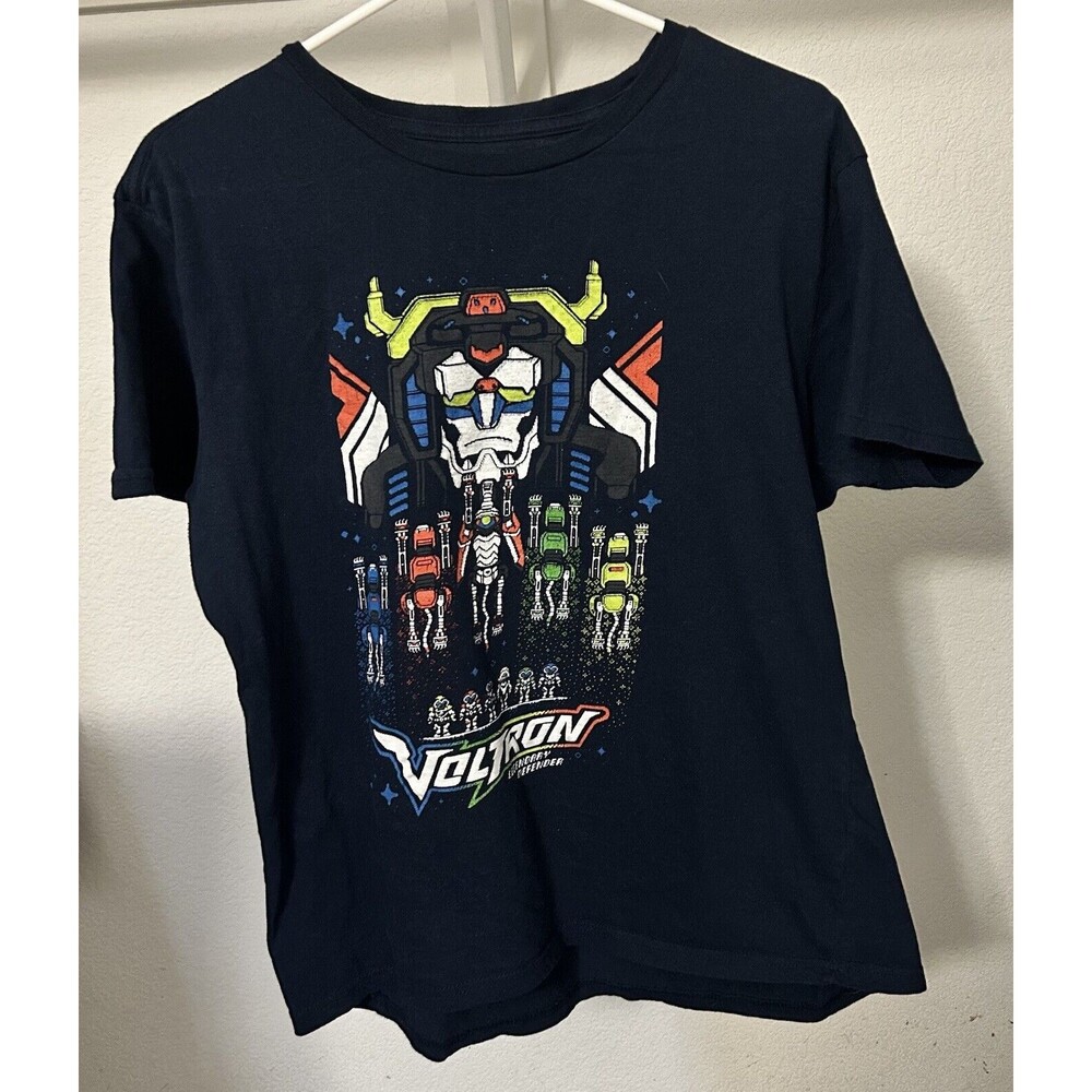 Voltron: Legendary Defender Men's Loot Crate Exclusive 8-Bit Black T-Shirt